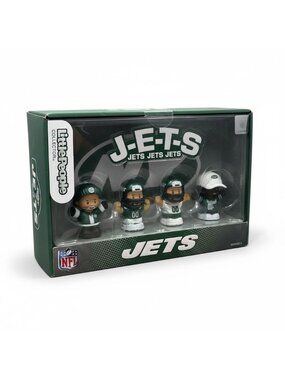 Little People Collector NFL Jets Series 1 Figures In Box